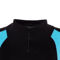 Термобельё женское (джемпер, легинсы), чёрное, голубое, размер 42