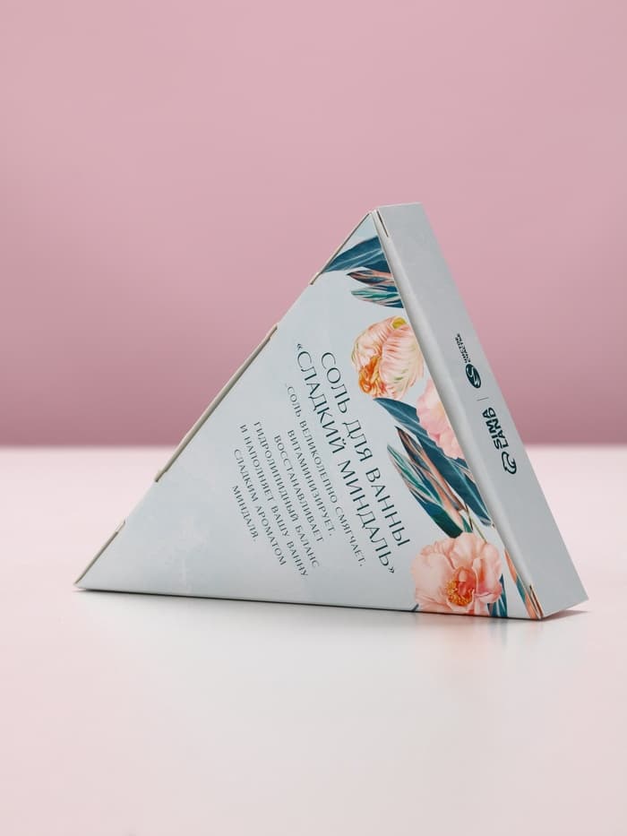 Соль для ванны «Вдохновляй!», миндаль, малина, роза и цитрус