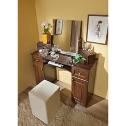 Столик туалетный Sherlock 52, 1190×403×791 мм, цвет орех шоколадный