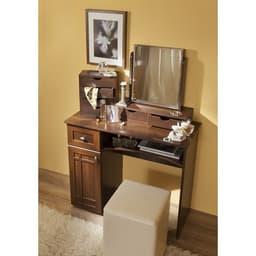 Столик туалетный Sherlock 53, 926×403×791 мм, цвет орех шоколадный