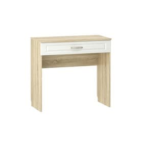 Столик туалетный «Оливия», 850×420×800, цвет дуб сонома, белое дерево МДФ