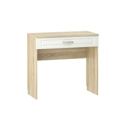 Столик туалетный «Оливия», 850×420×800, цвет дуб сонома, белое дерево МДФ