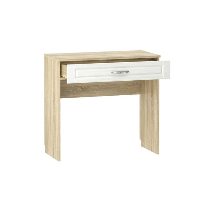 Столик туалетный «Оливия», 850×420×800, цвет дуб сонома, белое дерево МДФ