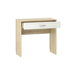 Столик туалетный «Оливия», 850×420×800, цвет дуб сонома, белое дерево МДФ