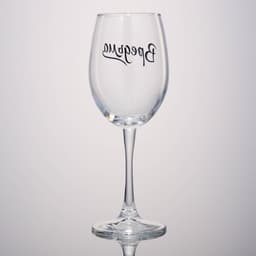 Бокал для вина с надписью «Вредьма», 360 мл