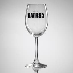 Бокал для вина с надписью «Святая», 360 мл