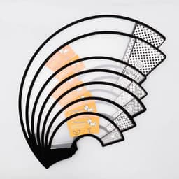 Воротник ветеринарный, набор 7 шт. - 7 размеров, чёрный