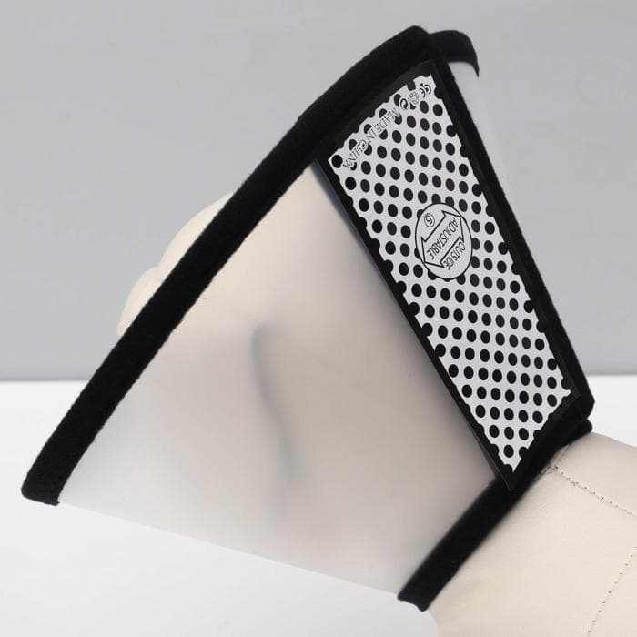 Воротник ветеринарный, набор 7 шт. - 7 размеров, чёрный