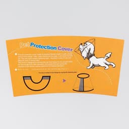 Воротник ветеринарный, набор 7 шт. - 7 размеров, чёрный