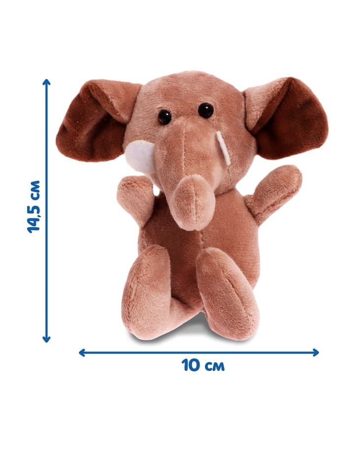 Подарочный набор 3в1 «Слонёнок Топа», 3 книги, пазл, мягкая игрушка