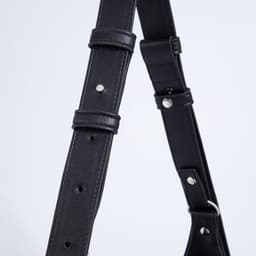 Сумка женская багет на молнии, 28×9×23 см, чёрная