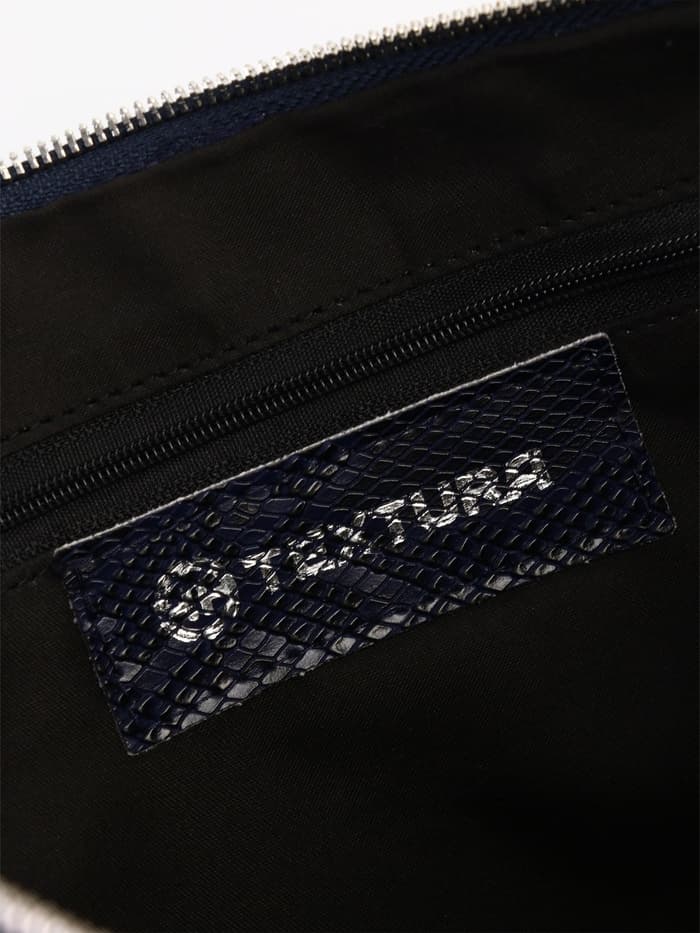 Сумка женская кросс-боди TEXTURA на молнии, 26×3×21 см, синяя