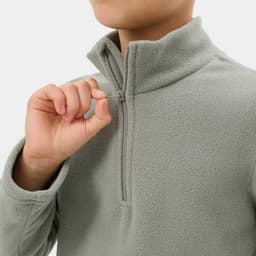 Толстовка детская флисовая MINAKU, цвет оливковый, размер 116 см