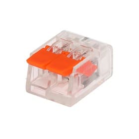 Строительно-монтажная клемма СК-331, 32 А, 0.14–4 мм², 2 отверстия, набор 10 шт.