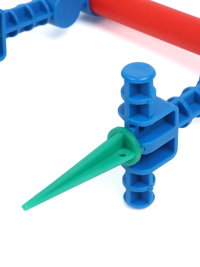 Хоккейный набор 3 в 1, 2 клюшки, 2 мяча, шайба, 4 ворота