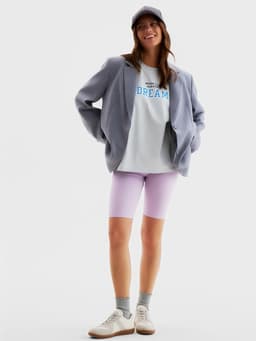 Велосипедки женские MINAKU, лавандовые, размер 42