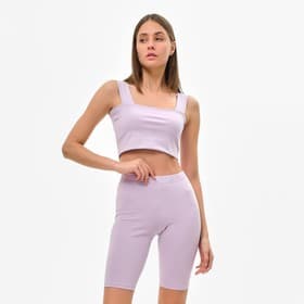 Велосипедки женские MINAKU, лавандовые, размер 44