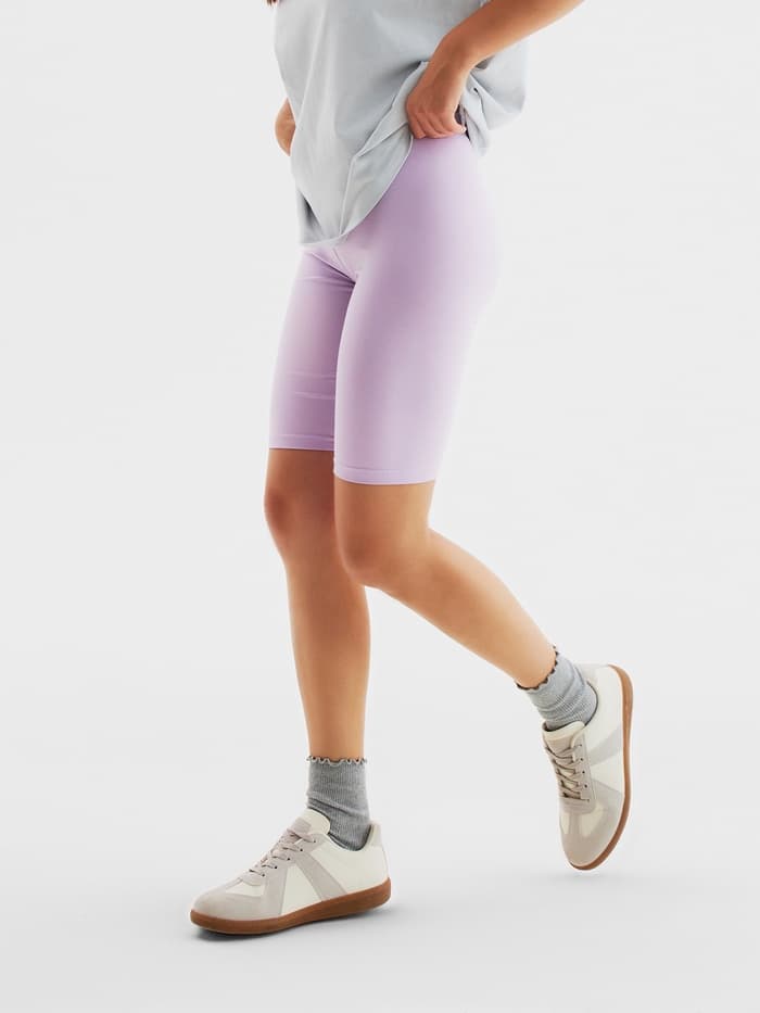 Велосипедки женские MINAKU, лавандовые, размер 44