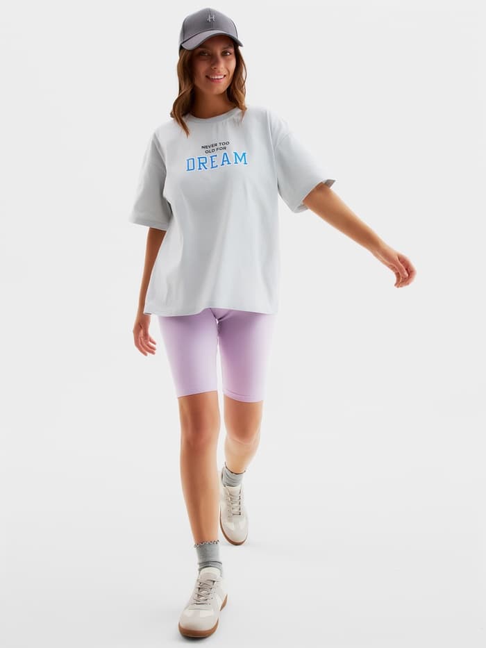 Велосипедки женские MINAKU, лавандовые, размер 44