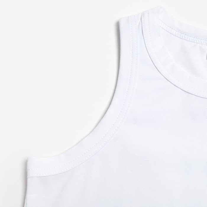 Майка женская MINAKU: Basic line, белая, размер 46