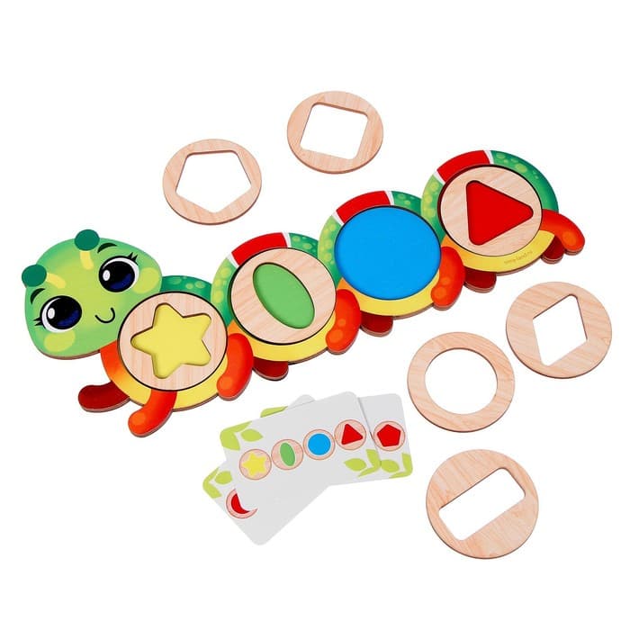 Настольная игра Лесная мастерская «Повтори по образцу. Гусеница»