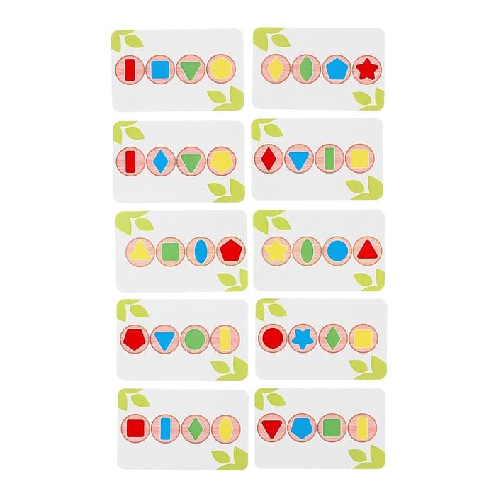 Настольная игра Лесная мастерская «Повтори по образцу. Гусеница»