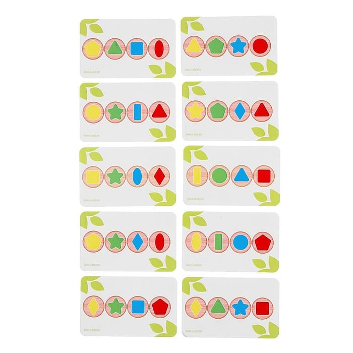 Настольная игра Лесная мастерская «Повтори по образцу. Гусеница»