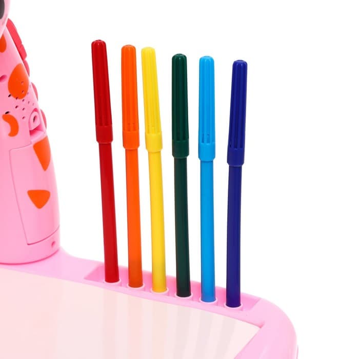 Проектор-столик ZABIAKA «Жирафик», световые и звуковые эффекты, МИКС