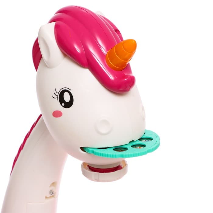 Проектор-столик ZABIAKA «Единорог», световые и звуковые эффекты, розовый