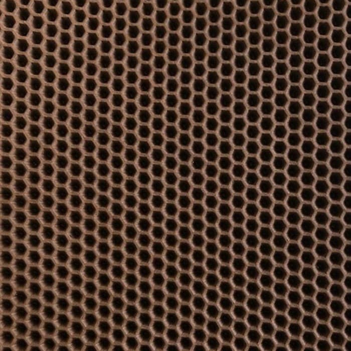 Коврик eva универсальный Grand Caratt, Соты 130×80 см, коричневый