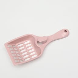 Совок для кошачьего туалета, 22.5×9.5×4 см, пластик, розовый