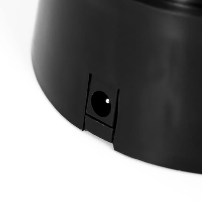 Ночник - проектор RISALUX «Ретротехника», светодиодный, от USB/батареек, чёрный, 10.8×10.8×11.5 см