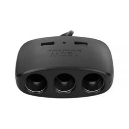 Разветвитель прикуривателя TORSO, 12-24 В, USB 1A, провод 50 см