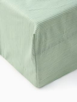 Простыня на резинке 1.5-спальная «Этель», 140×200+25 см, поплин, мятная