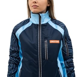 Куртка утеплённая ONLYTOP, синяя, размер 42