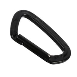 Карабин с защёлкой «Мастер К», 10×6 см, 22 KN, чёрный