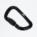 Карабин с муфтой «Мастер К», 11×7 см, 26 KN, чёрный