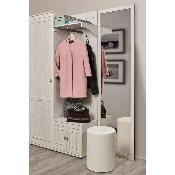 Зеркало навесное Sherlock 75, 599×16×2113 мм, цвет ясень анкор