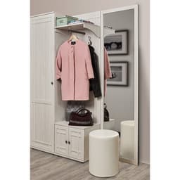 Зеркало навесное Sherlock 75, 599×16×2113 мм, цвет ясень анкор