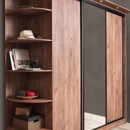 Стеллаж напольный Home 44, 386×592×2295 мм, цвет дуб табачный craft