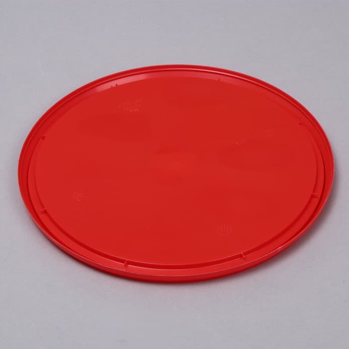 Бак-ведро пищевой, 5.7 л, пластиковый, с крышкой, белый