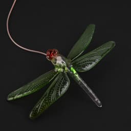 Садовый светильник «Стрекозы», уличный, на солнечной батарее, 6 LED, свечение тёплое белое