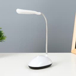 Настольная лампа «Световой луч» LED от батареек белый 5×8.5×20 см RISALUX