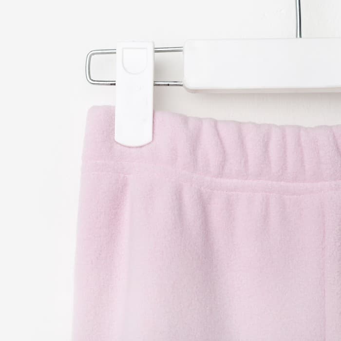 Костюм флисовый детский (толстовка, брюки) MINAKU цвет светло-сиреневый, рост 68-74