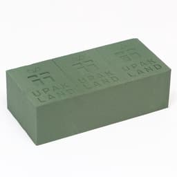 Губка флористическая для живых цветов, букетов «UPAK LAND» 22.5×10.5×7 см