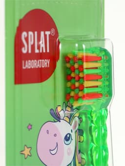 Зубная щётка Splat Juicy Lab для детей, магия единорога, прозрачная