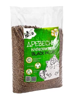 Наполнитель древесный «КОТЭ» Blackwood, 15 кг