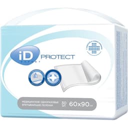 Пеленки iD Protect Expert, 60×90 см, 30 шт.