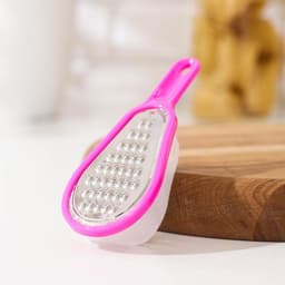 Тёрка с контейнером для детского питания Доляна «Груша», 16 см, МИКС