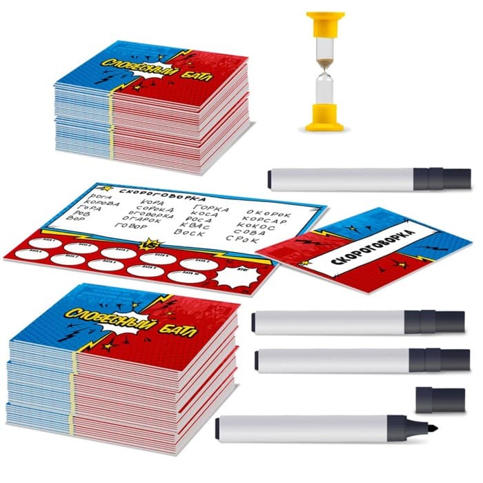 Настольная игра Десятое Королевство «Словесный батл», 2-4 игрока, 8+